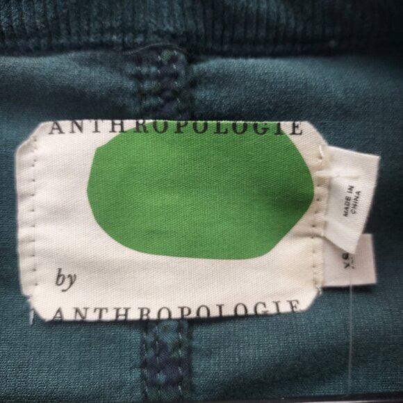 NWT Anthropologie Corduroy Jacket Women's Sz XS Cropped Blazer Dark Green - Picture 8 of 16